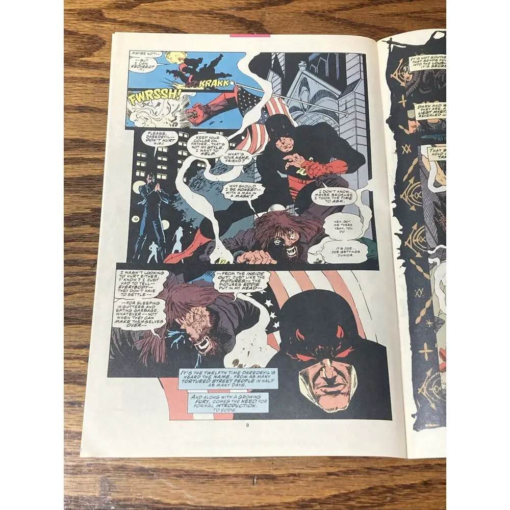 Daredevil #319 2nd Print VF Fall From Grace Silver Sable Elektra Kingpin Key